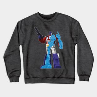 Optimus Prime - Écorché (blueprint v1) Crewneck Sweatshirt